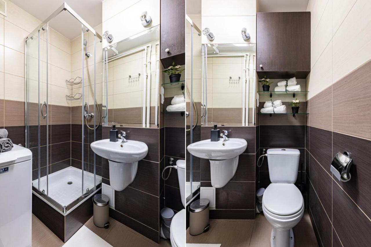 Superapart Saska 48A, Sleek 6Th-Floor Studio With Balcony & Elevator Access Warsaw Ngoại thất bức ảnh
