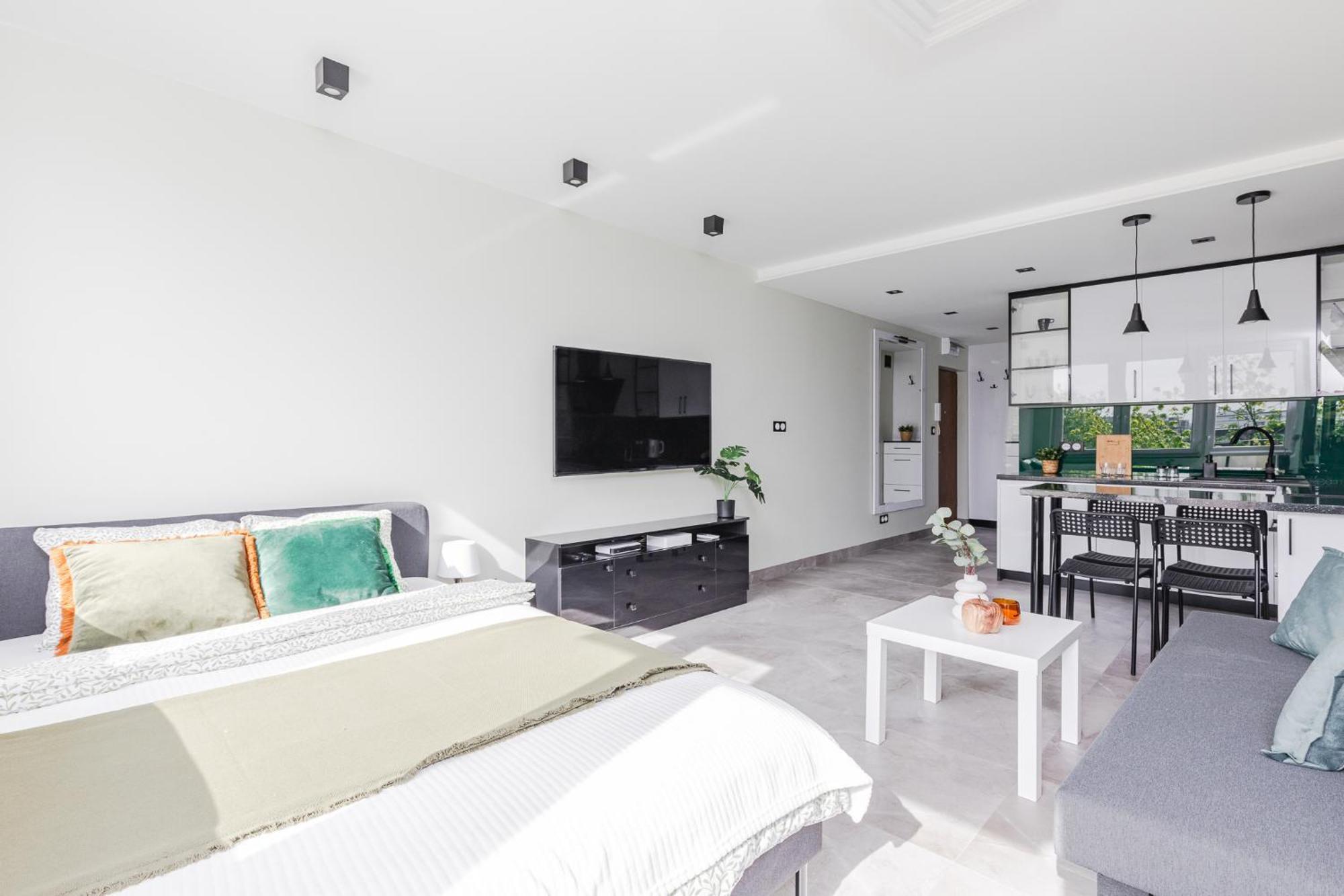 Superapart Saska 48A, Sleek 6Th-Floor Studio With Balcony & Elevator Access Warsaw Ngoại thất bức ảnh