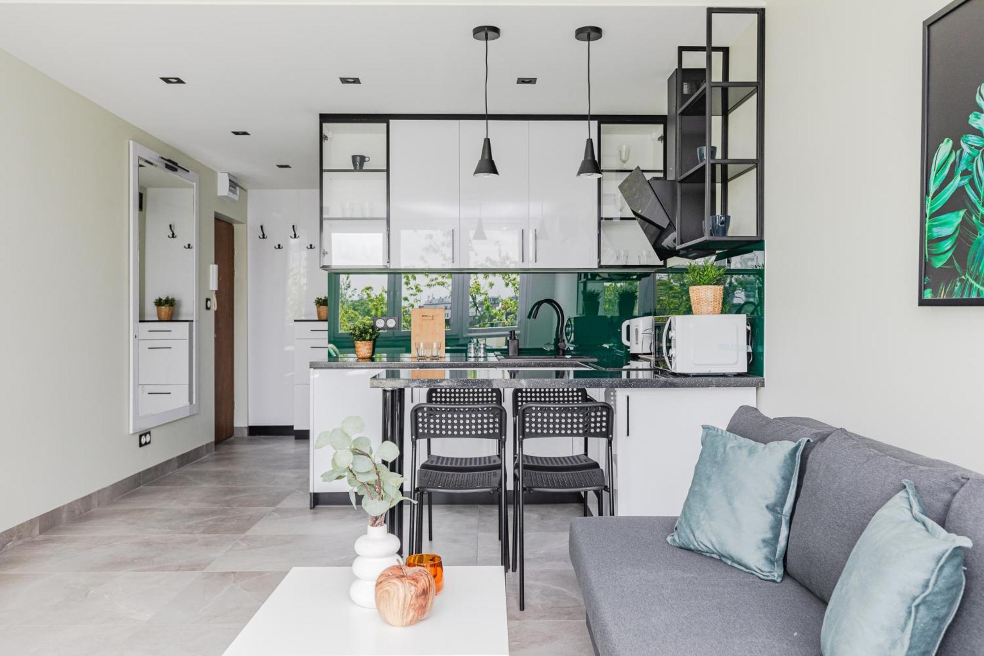 Superapart Saska 48A, Sleek 6Th-Floor Studio With Balcony & Elevator Access Warsaw Ngoại thất bức ảnh